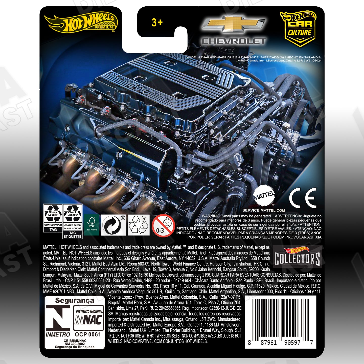 Hot Wheels ’83 Chevy Silverado HW Collector Display Case Plus Exclusive | Custom Premium Card 1:64