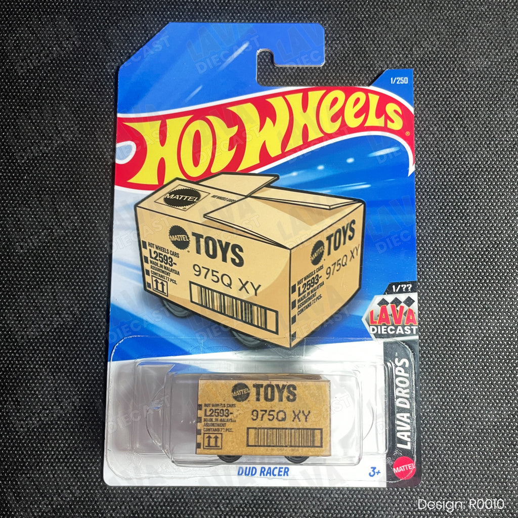 DUD RACER CUSTOM HOT WHEELS BY LAVA DIECAST (VIRAL DROP) 1:64 DIECAST