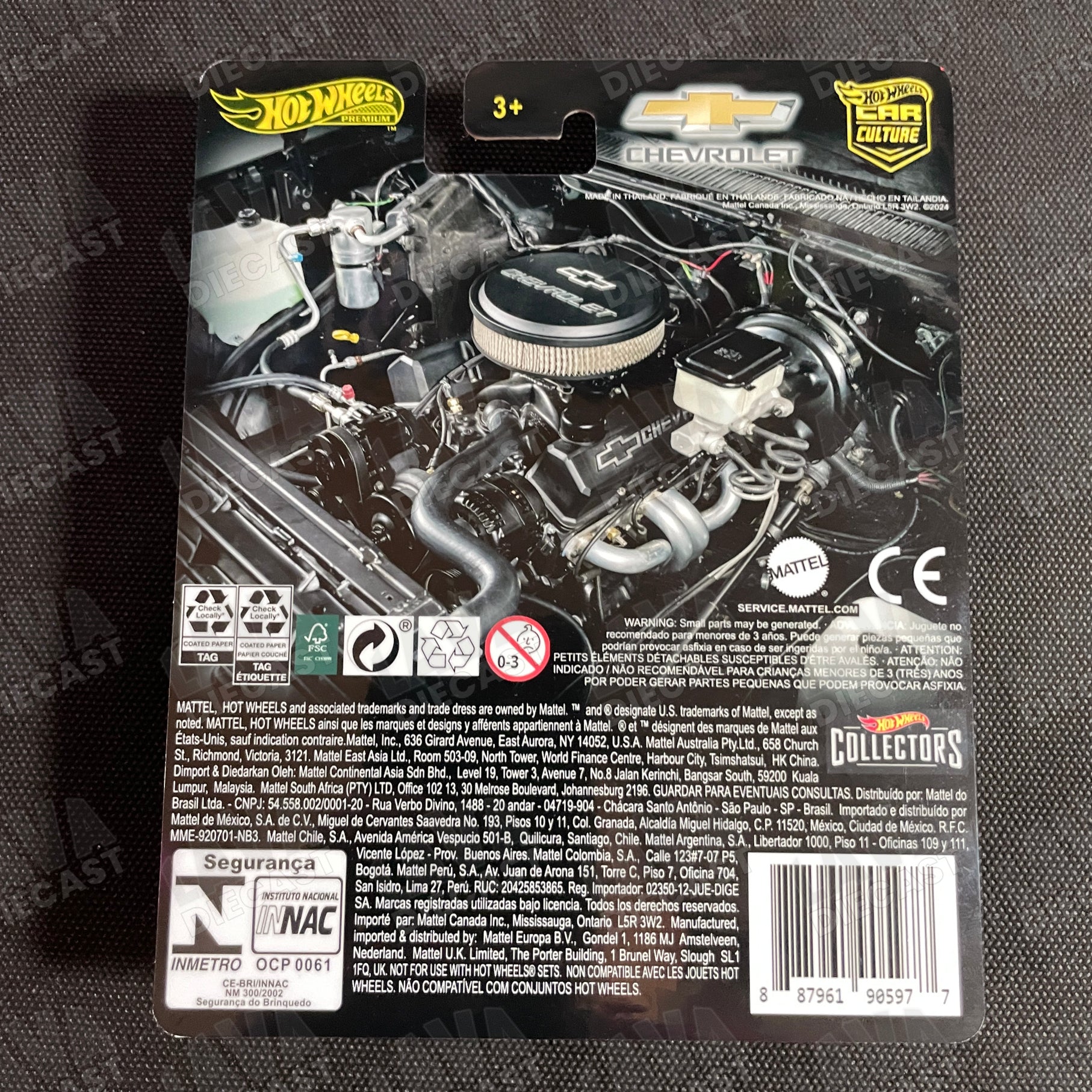 Hot Wheels ’83 Chevy Silverado Black Widow | Wheel Swap +Custom Card Limited Set | Lava Diecast 1:64