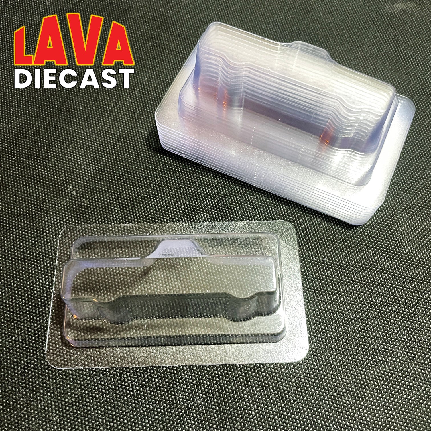 Clear Plastic Blister Cover for Hot Wheels '83 Chevy Silverado & Custom '62 Chevy Truck Cards | Factory Style 1:64 Diecast Display