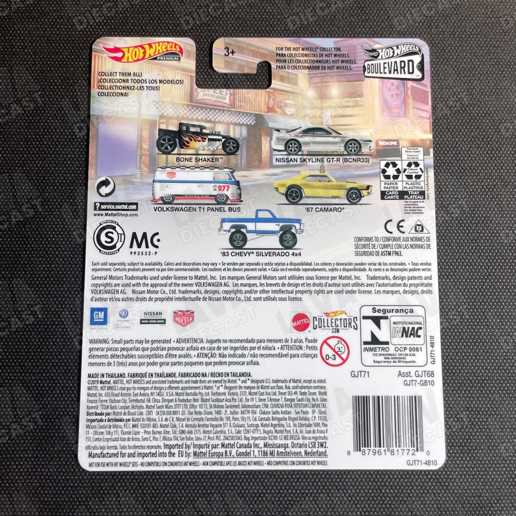 Hot Wheels '83 Chevy Silverado Boulevard #0 Full Custom Build + Card Set | Companion to Boulevard #1–5 | Lava Diecast