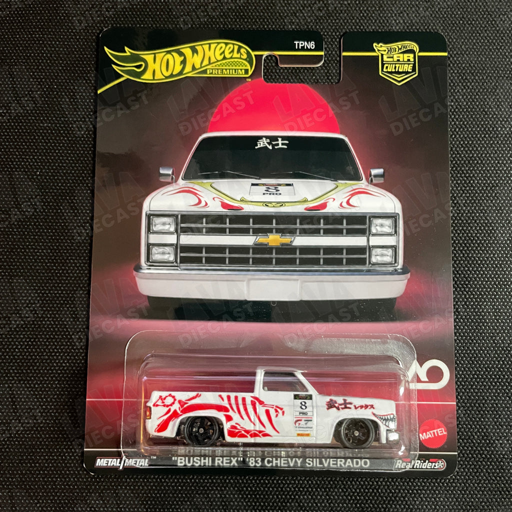 Hot Wheels ’83 Chevy Silverado Bushi Rex Edition 2026 | AO Racing Inspired Custom | Full Custom Build + Premium Card | Lava Diecast 1:64