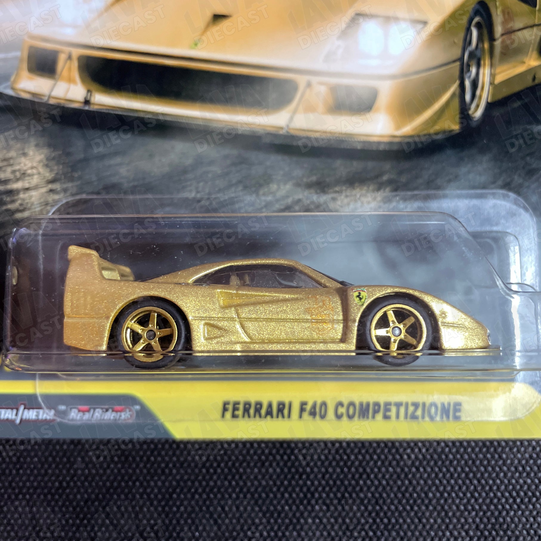Hot Wheels Ferrari F40 Competizione Gold Chase Edition 2026 | Full Custom Build + Card Limited Set | Lava Diecast 1:64