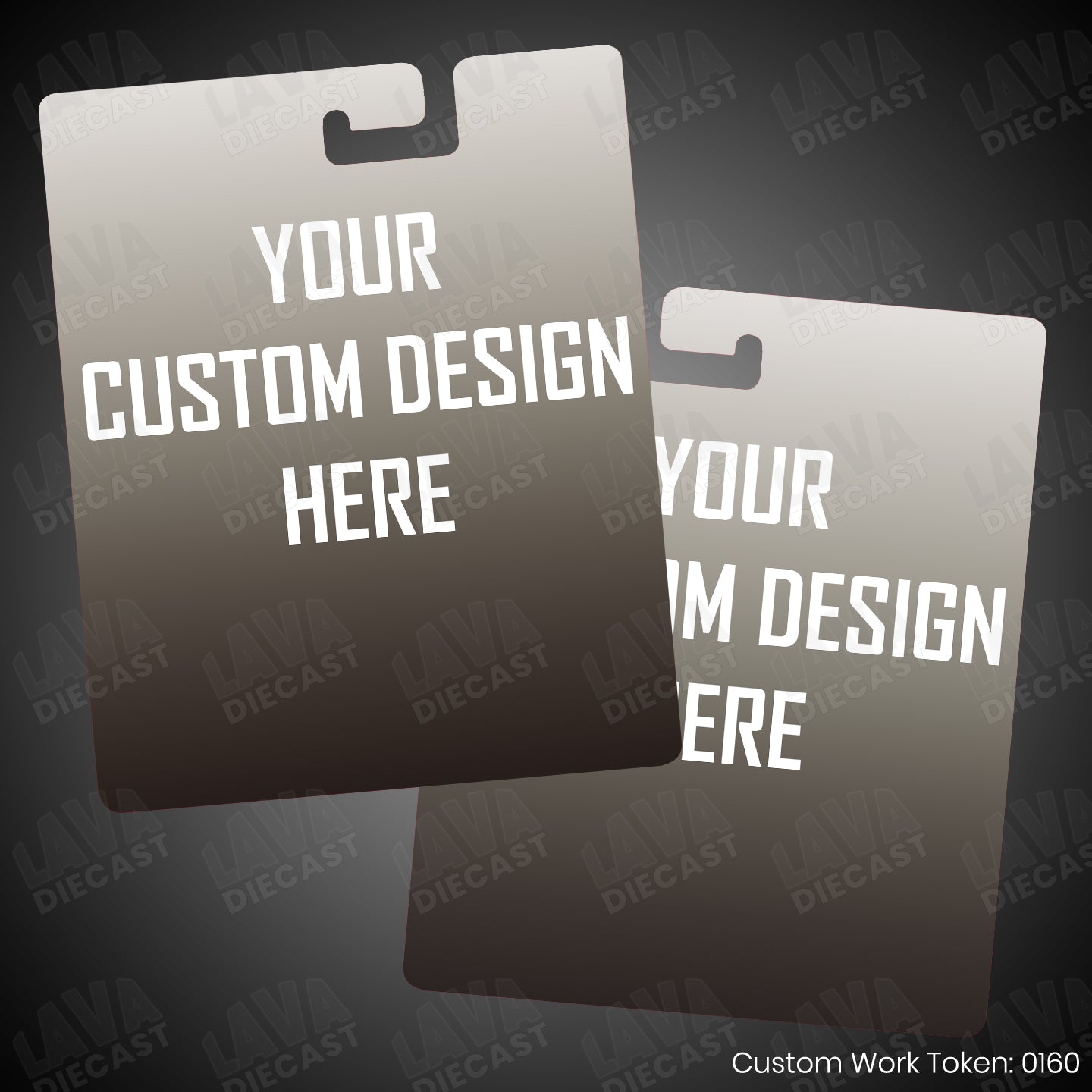 Custom Work Token for Premium Hot Wheels/Diecast card